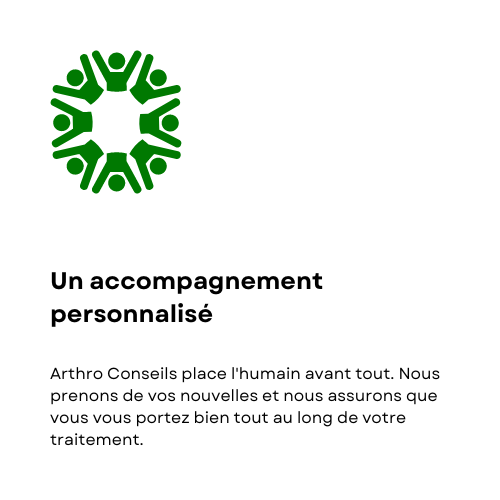 Accompagnement personnalisé arthro conseils